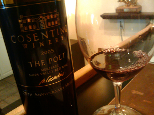 The Poet, 2005 Meritage, Cosentino Winery
