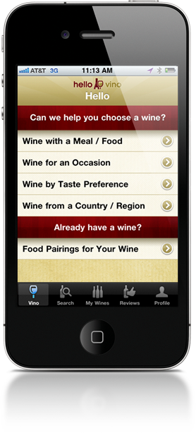 Hello Vino - Free iPhone App