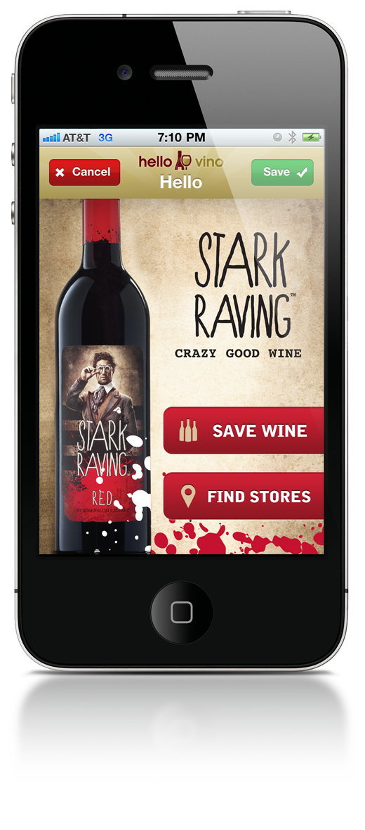 Hello Vino - Stark Raving Red